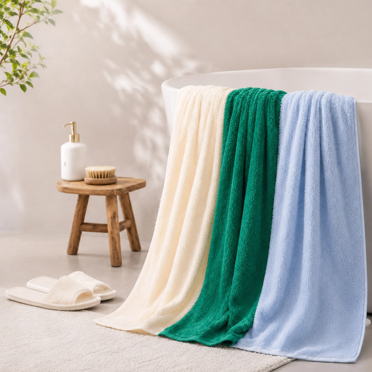 The 30%Hemp 70%Cotton Blend Bath Sheet