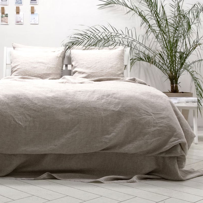Washed 100%Hemp Light Luxury Bedding 4 Set