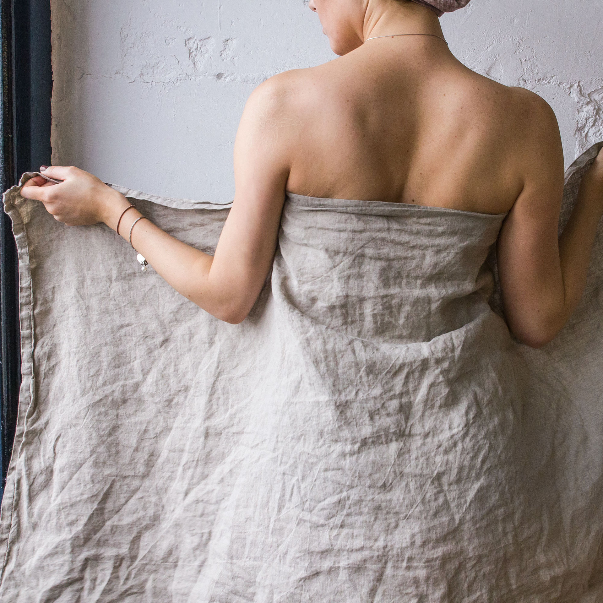 European Linen Bath & Beach Towel
