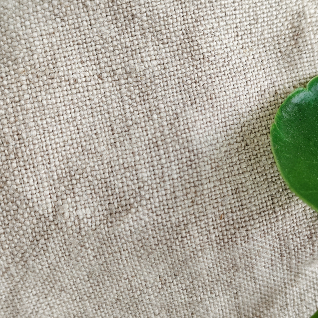 Heavyweight Dew-Retted French Linen Fabric