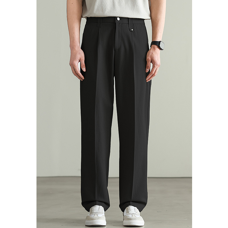 Relaxed Lyocell Cotton Twill Trouser
