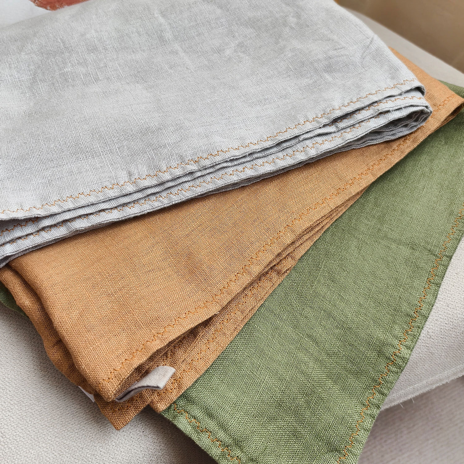 Double-Layer Hemp Gauze Bath Towel