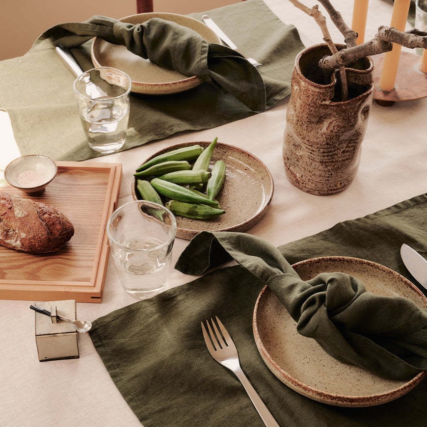 Pure Linen Napkin & Placemat